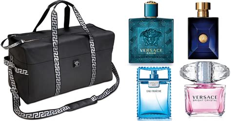 versace perfume travel bag|free versace bag with purchase.